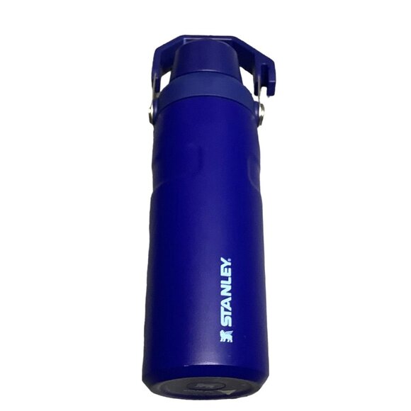Stanley IceFlow Stainless Steel  Water Bottle Angled Spout Travel Sports Blue - Picture 8 of 12